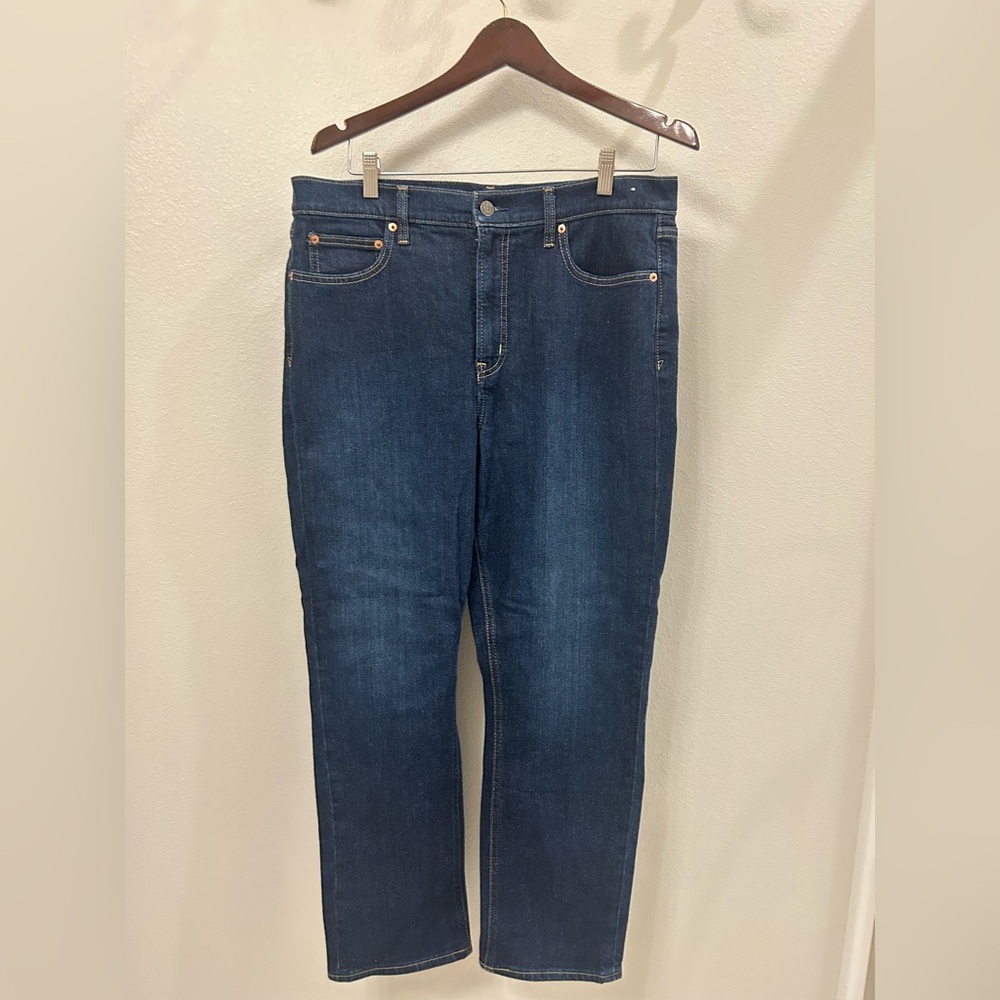 GAP Vintage Slim High Rise Deep Blue Jeans